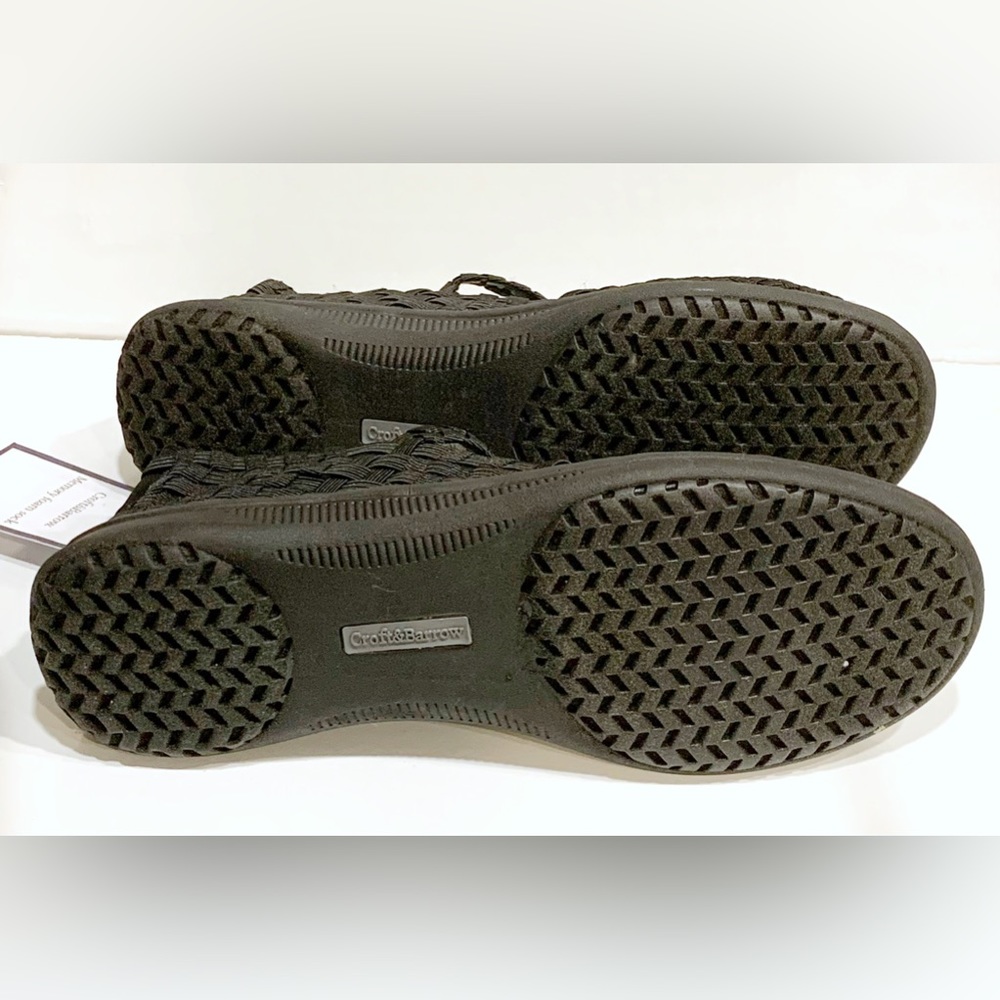New Croft & Barrow Size 8 Black Memory Foam Slip … - image 6